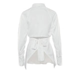 Long Sleeve Blouse with Cut-out